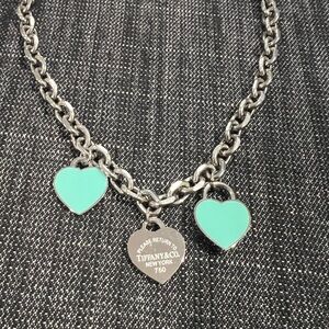 Silver Heart Charm Necklace